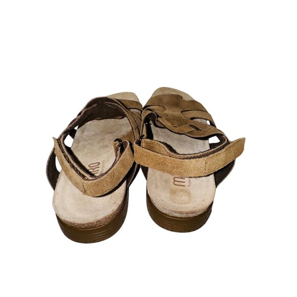 Munro Corine Brown Suede Gladiator Sandals Size 6.5 Comfort Cushion Ortho Shoe - Picture 8 of 11
